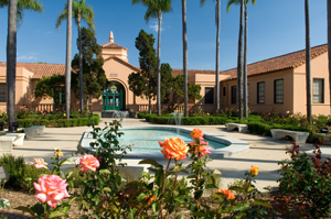 Rose Garden at NTC Command Center