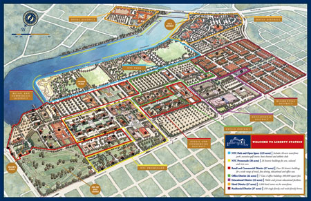Liberty Station Site Map