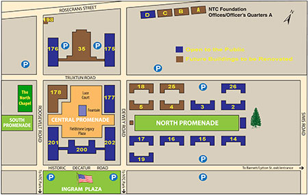 NTC Promenade Site Map